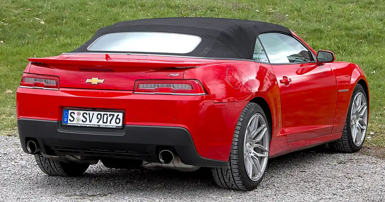 Rent a Chevrolet Camaro Convertible in the USA with AmeriDrive Rentals